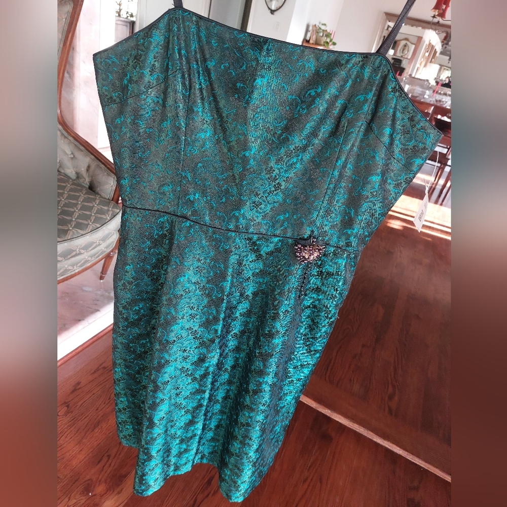 VINTAGE LAUNDRY BY SHELLI SEGAL STRAPLESS DRESS size 12